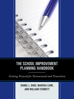 cover image of The School Improvement Planning Handbook